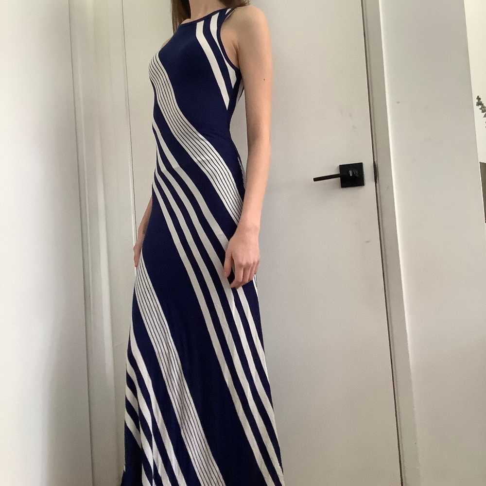 Monteau rayon maxi dress S